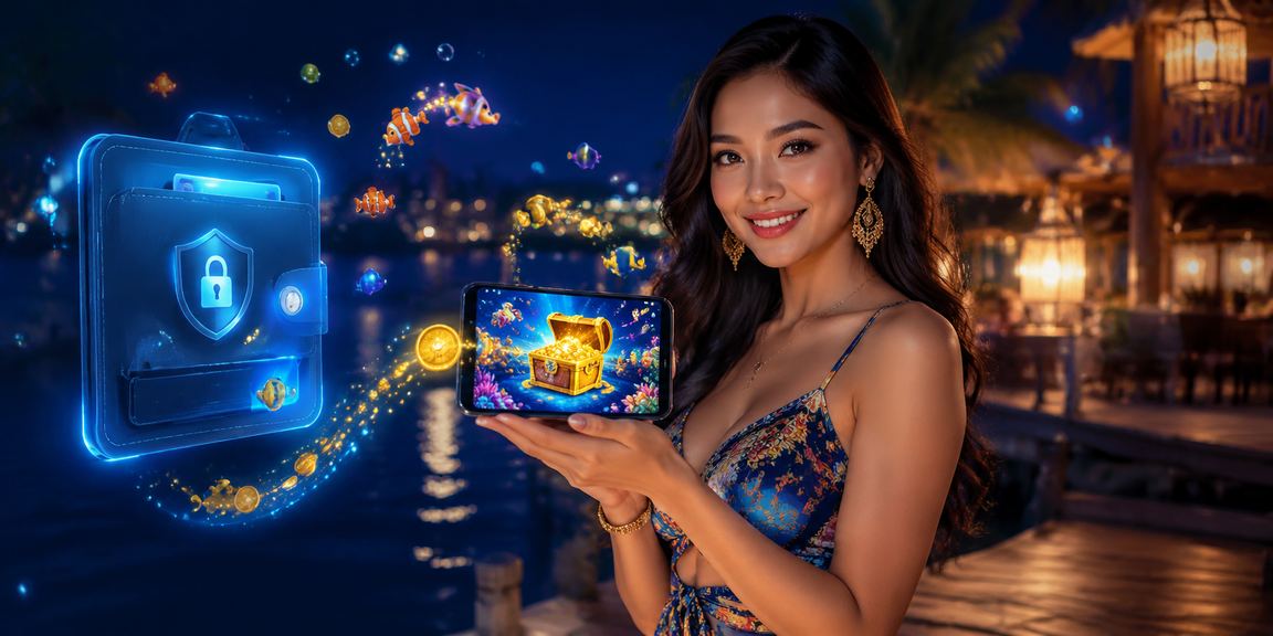 Permainan memancing gaya hiburan digital